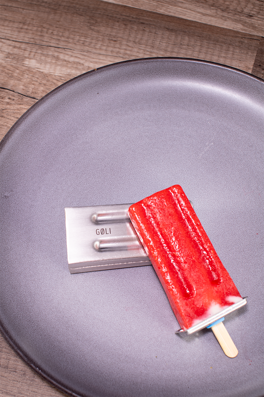 GØLI | Ispinneformer i 100% Rustfritt Stål, 10stk | Flat | KUN HOS OSS